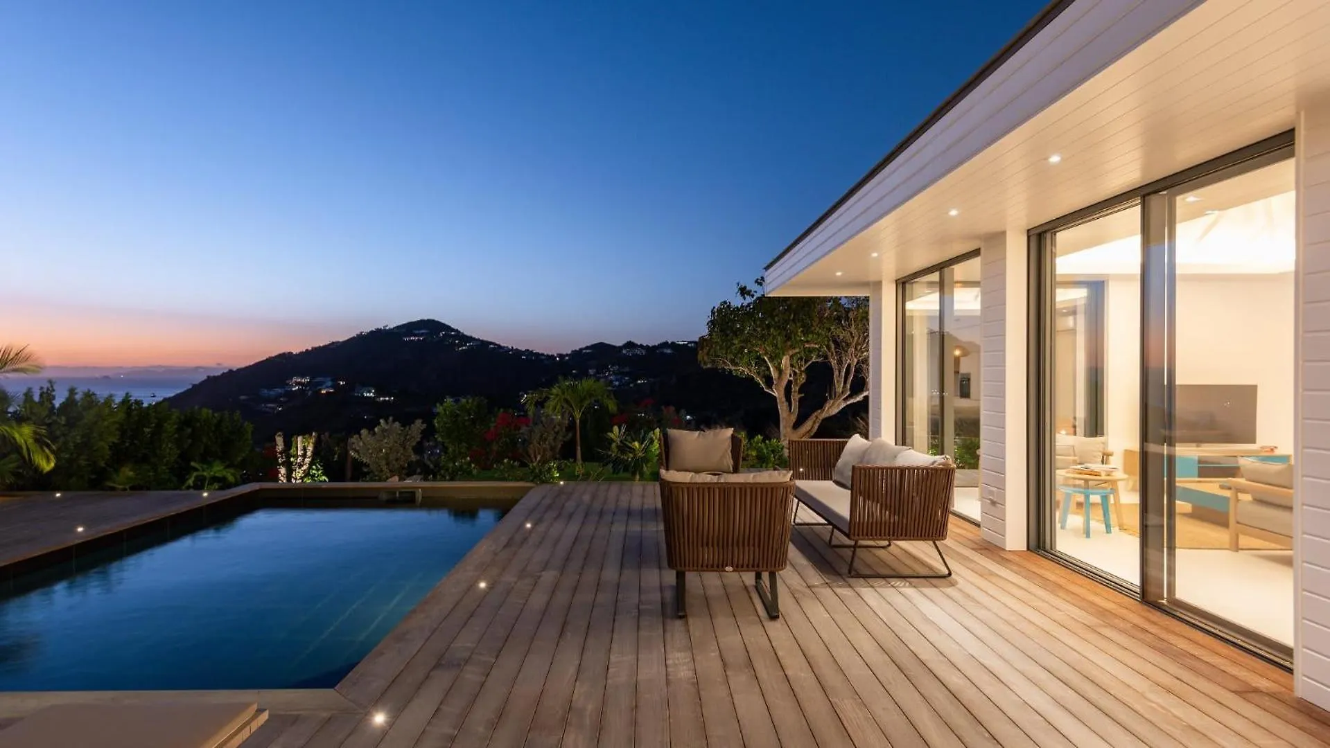 Lovely Decorated Villa with Ocean View グスタビア サン・バルテルミー島